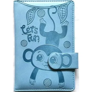 Set školních potřeb Notatnik dziecięcy A6/64K gładki TW Małpka