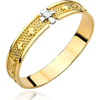 Hodinky Prsten Bonore - Zlato 585 - Kubický Zirkon 139079