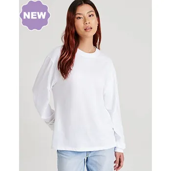 Pánské tričko Just Ts Unisex oversize triko JT019 White L