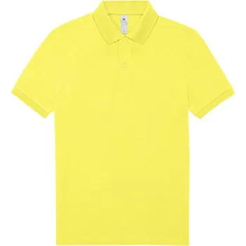 Pánské tričko B&amp;C Unisex polo triko PU424 Solar Yellow L