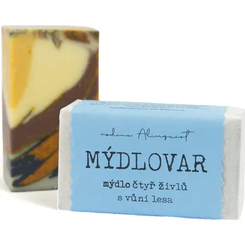 Mýdlo Mýdlovar Mýdlo čtyř živlů s vůní lesa120 g
