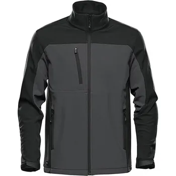 Stormtech Cascades Pánská softshellová bunda BHS-3 Dolphin-Black 5XL