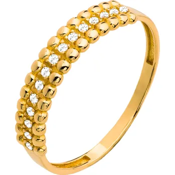 Hodinky Prsten Bonore - Zlato 585 - Kubický Zirkon 136215