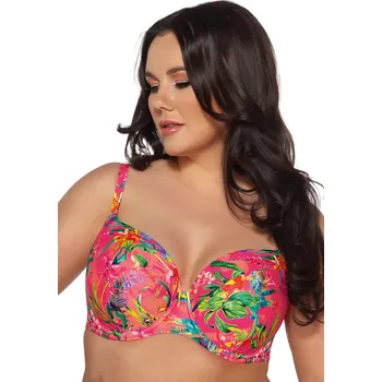 Dámské plavky PLAVKOVÁ PODPRSENKA SK 191 RASPBERRY CHARM MAXI MALINOVÉ KOUZLO 105E