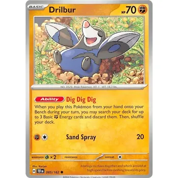 Karetní hra Drilbur 085/162 - Temporal Forces Typ karty: Non-Holo