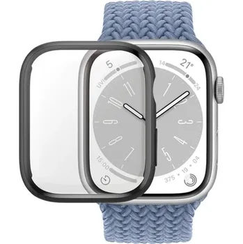Pouzdro na mobilní telefon PanzerGlass Apple Watch 9/8/7 (41mm) ochranný kryt s D3O - černý rámeček