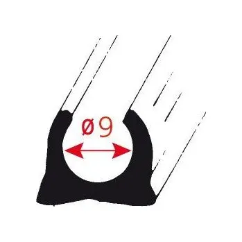 Příslušenství ke karavanu Kedrová lišta Hüttenbrauck – úzká 5 m