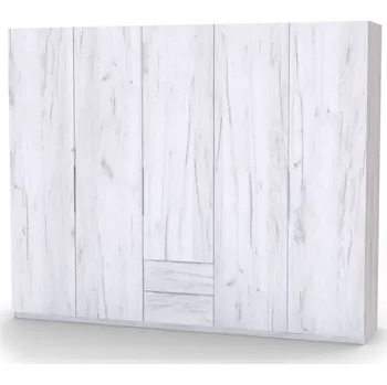 Šatní skříň Nábytek Mikulík Skříň VARIO XXL - šedé úchytky