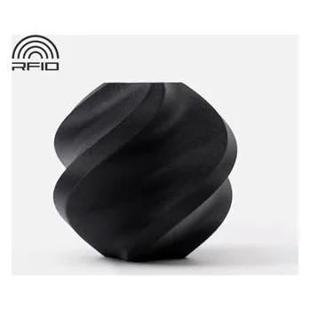 3D tisk Bambu Lab PLA Matte, Matná černá, Refill bez cívky, 1,75mm, 1kg (Matte Charcoal Black)