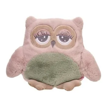 plyšák Sowa Abby różowo-miętowa 23cm