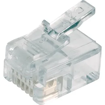 Síťový konektor Konektor RJ12 6P6C vidlice MP0019