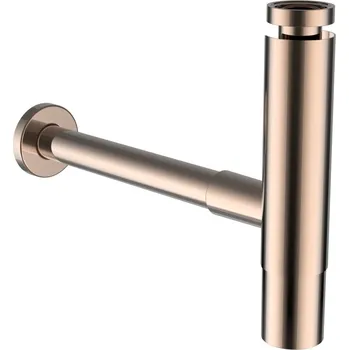 Umyvadlo Laufen designový sifon, PVD zlatorůžová