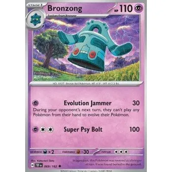 Volný čas Pokémon TEF 069/162 Bronzong - Temporal Forces Stav: Near Mint, Verze: NORMAL