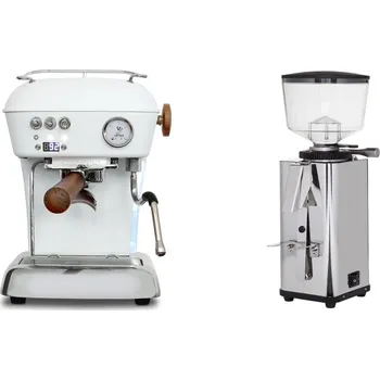 Set domácích spotřebičů Ascaso Dream PID, Cloud White + ECM S-Manuale 64