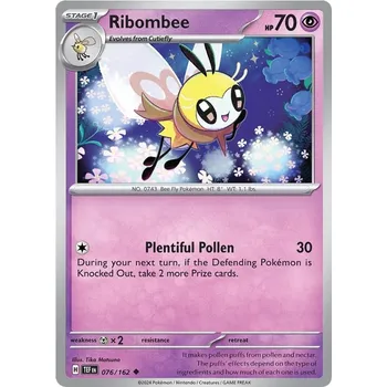 Karetní hra Ribombee 076/162 - Temporal Forces Typ karty: Non-Holo