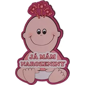 Party dekorace Dekorace holka kluk Já mám narozeniny holka