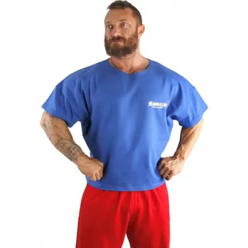 Pánské tričko Bizon Gym Rag Top 504 - modrá Modrá L