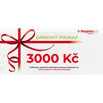 Dárkový potravinový koš Dárkový poukaz Magistra.cz na 3000 Kč