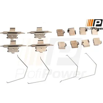 Přislušenství brzdového systému Sada příslušenství, obložení kotoučové brzdy ProfiPower 9B1027