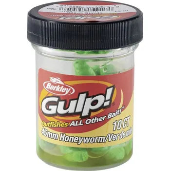 Umělá nástraha Berkley Umělé Nástrahy Gulp Honey Worm Spring Green 3,3 cm