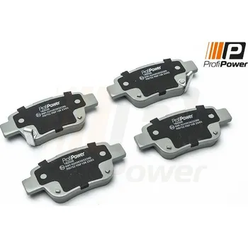 Brzdová destička Sada brzdových destiček, kotoučová brzda ProfiPower 1B2026