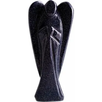 Avanturín modrý anděl strážný 7,5 cm XXL - cca 7,5 cm