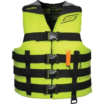 Pánská vesta Pánská vesta pro vodní sporty SLIPPERY HYDRO VEST černá/lime velikost S/M (Doplňky a vybavení pro vodní skútry)