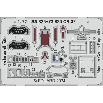 Plastikový model 1/72 CR.32 (ITA)