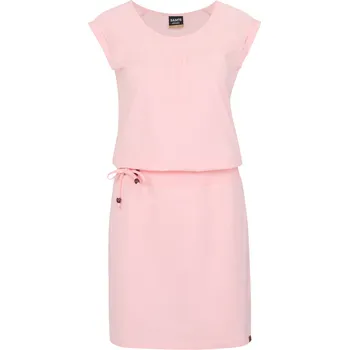 Dámské šaty Dámské šaty SAM 73 PERLA WZ 861 SVĚTLE RŮŽOVÁ XS