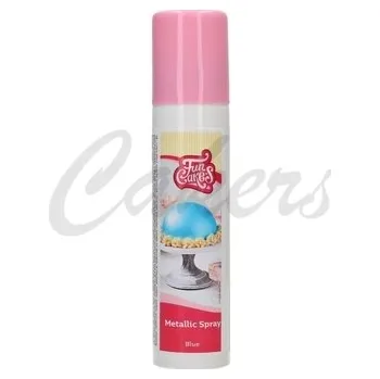 Čokoláda FunCakes Metallic Spray Blue 100 ml