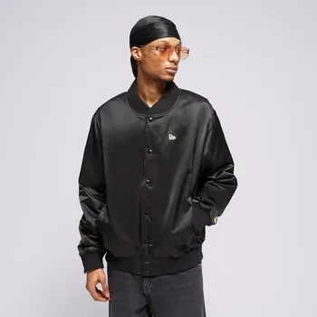 Pánská větrovka New Era Bunda Ne Satin Bomber None Černá L