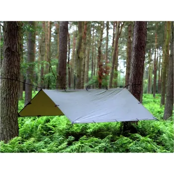 Stan Bivakovací celta / plachta DD HAMMOCKS Tarp 3x3m (Olivově zelená)