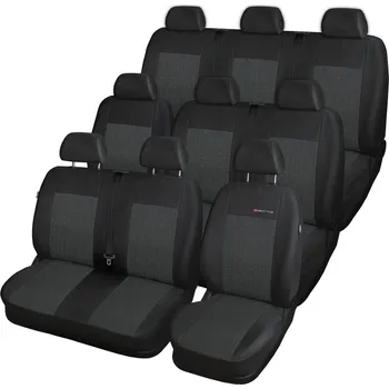 Autopotah Automega Autopotahy Renault Trafic III, 9 míst, dělěný dvojsedák v první řadě, od r. 2014, antracit