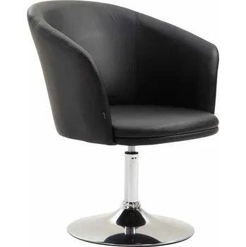 Křeslo Klubové křeslo Withnell - umělá kůže | černé