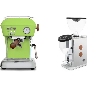 Příprava kávy Ascaso Dream PID, Fresh Pistachio + Rocket Espresso FAUSTINO 3…