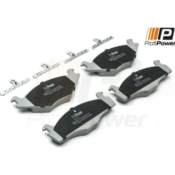 Brzdová destička Sada brzdových destiček, kotoučová brzda ProfiPower 1B1077