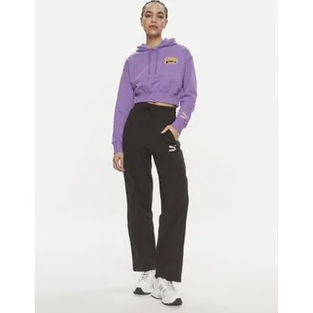Dámské oblečení Puma Mikina For The Fanbase 624346 Fialová Relaxed Fit L