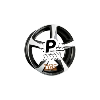 Disk DBV 5SP 001 Schwarz Glänzend, Front Poliert 6.50 x 16 ET 38 5x100