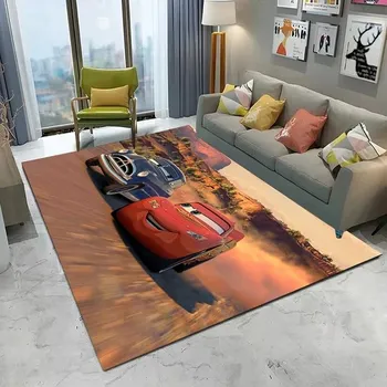 Dětsný nábytek Koberec do dětského pokoje s motivem Blesk McQueen - Styl N,50x80cm