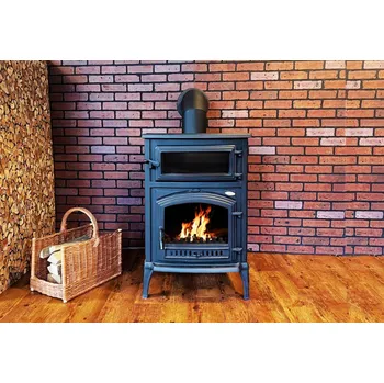 Krbová kamna Krbová litinová kamna Leeds Panorama s obloukem