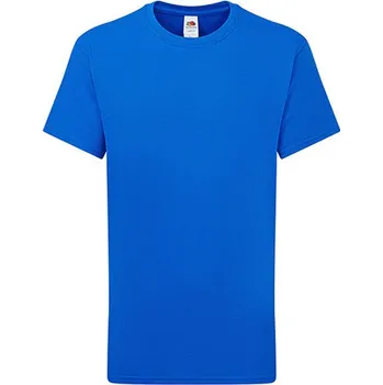 Fruit of the Loom Dětské bavlněné triko 61-363-0 Royal Blue 152