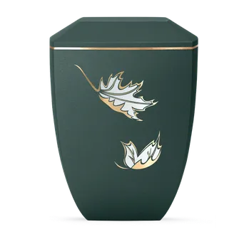 Smuteční dekorace Ekologická urna Facette - List