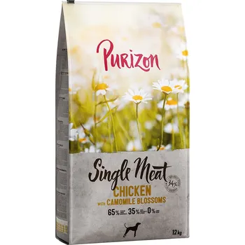 Krmivo pro psa 2x12 kg Purizon Single Meat Adult kuřecí s dýní-bez obilovin