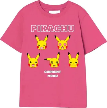 Dětská móda Pokémon TRIČKO POKÉMON, malinové Velikost: 146-152