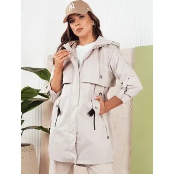 Dámská parka Dstreet Módní šedá dámská parka Meroy