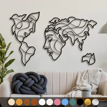 Obraz WoodenPuzzle.cz Dřevěný obraz - Cestovatelské duše Barva: Zelená, Velikost: XL