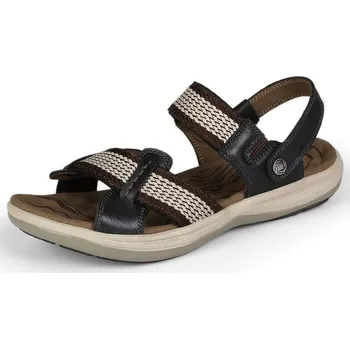 Dámské sandále Outdoorové pánské sandály MIX130 Barva: Černá, Velikost: 48