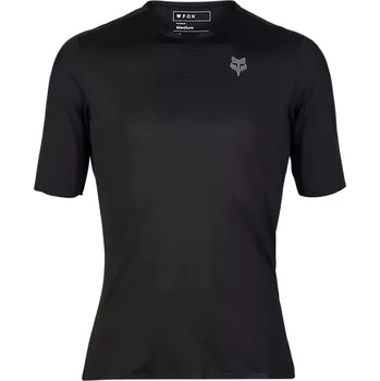 Cyklistické kalhoty Cyklistický dres Fox Flexair Ascent Ss Jersey Black