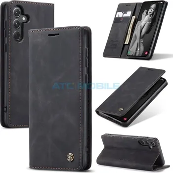 Pouzdro na mobilní telefon Pouzdro CaseMe Magnetic Samsung Galaxy A35 5G (SM-A356) černé a zpět 33 Kč s ATC Clubem