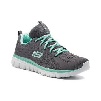 Dámská obuv Skechers Sneakersy Get Connected 12615/CCGR Šedá 35